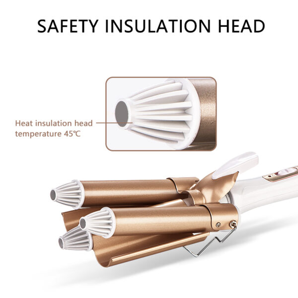 Professional Triple Barrel Hair Curler - Image 3