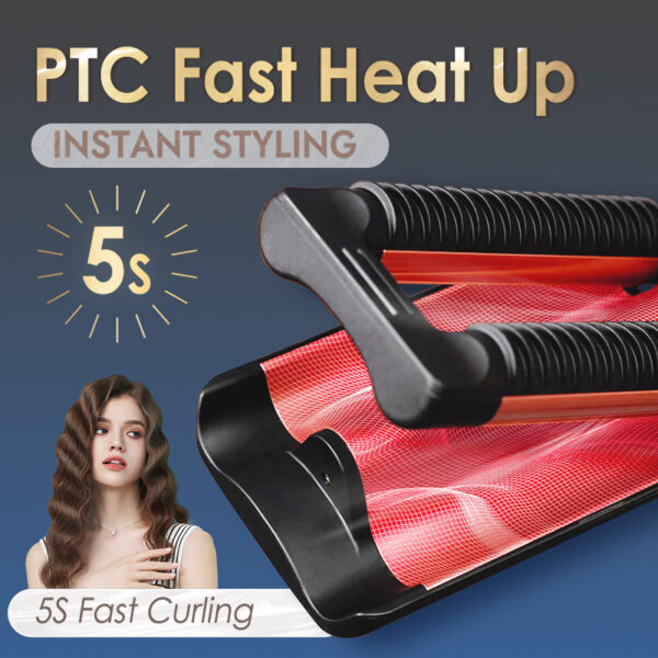 Electric 3 Barrel Curling Iron for Perfect Waves - Image 3