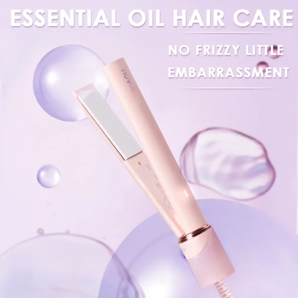 2-in-1 Mini Ceramic Hair Straightener & Curling Iron - Image 4