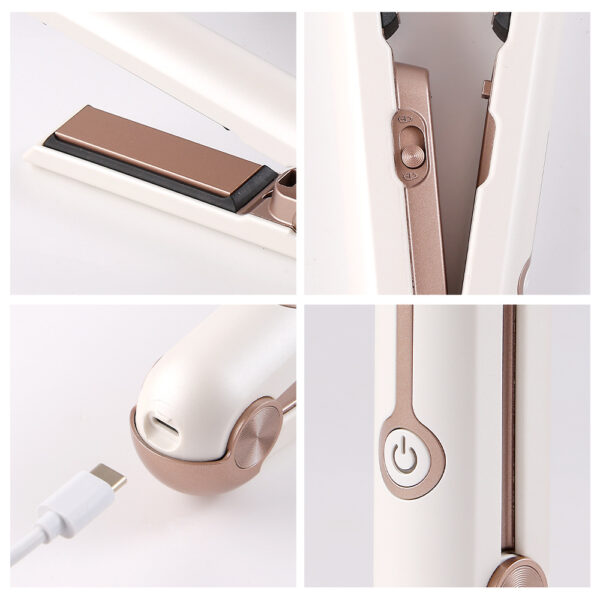 Portable Mini 2-in-1 USB Charging Straightener - Image 5