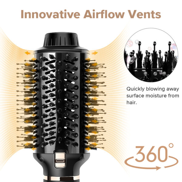 3-In-1 Hair Dryer, Hot Air Brush Styler & Volumizer - Image 4