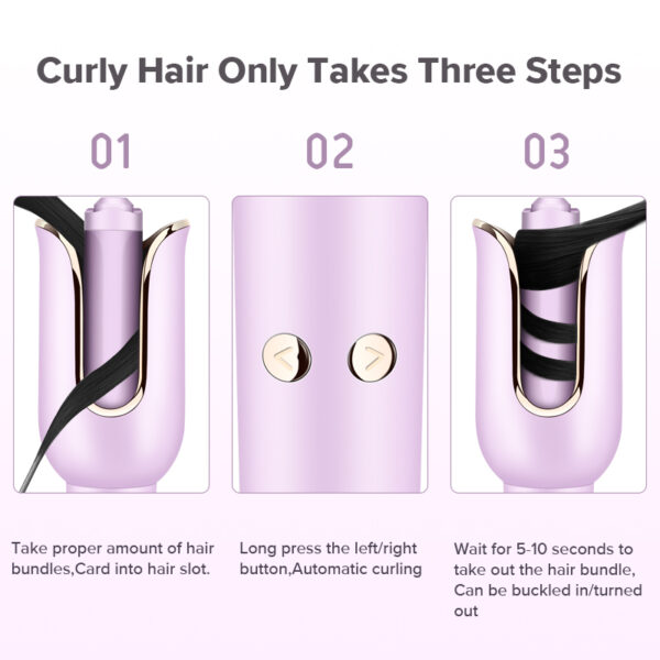 Automatic Rotation Electric Hair Curler - Image 3