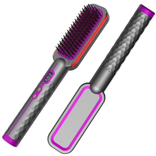 2-in-1 Hot Comb and Straightening Brush - Image 2
