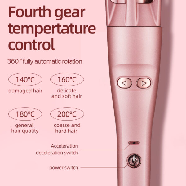 2-in-1 Automatic Hair Curler & Straightener - Image 5