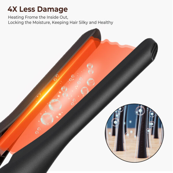 Small Adjustable Temperature Flat Iron for Short Hair - Image 5