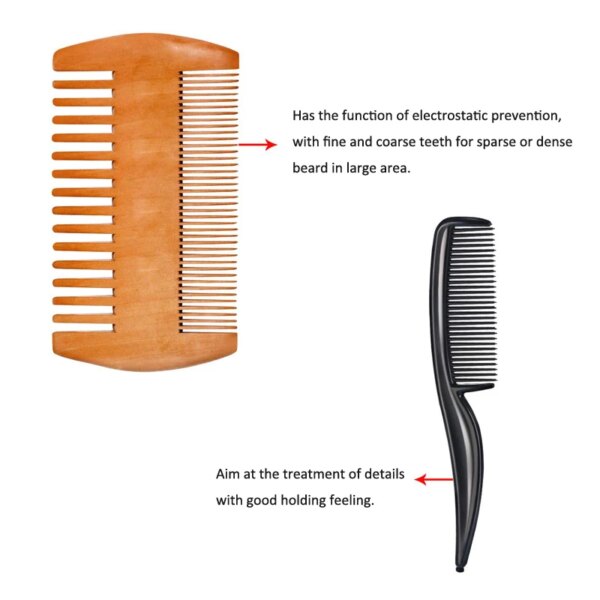 Premium 4-Piece Beard Grooming Kit - Image 6