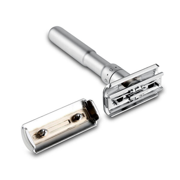 Adjustable Zinc Alloy Safety Razor for Men - Image 5