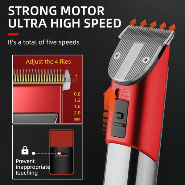 LCD Display Hair Clipper - Image 5