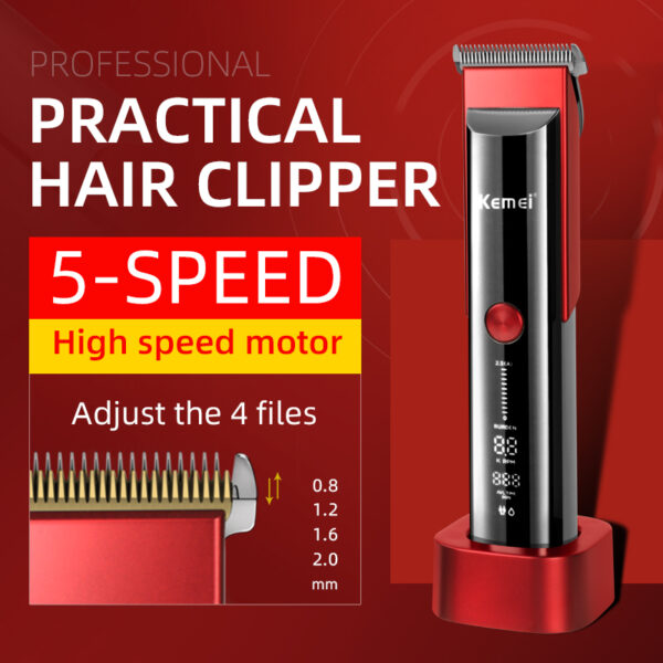 LCD Display Hair Clipper - Image 3