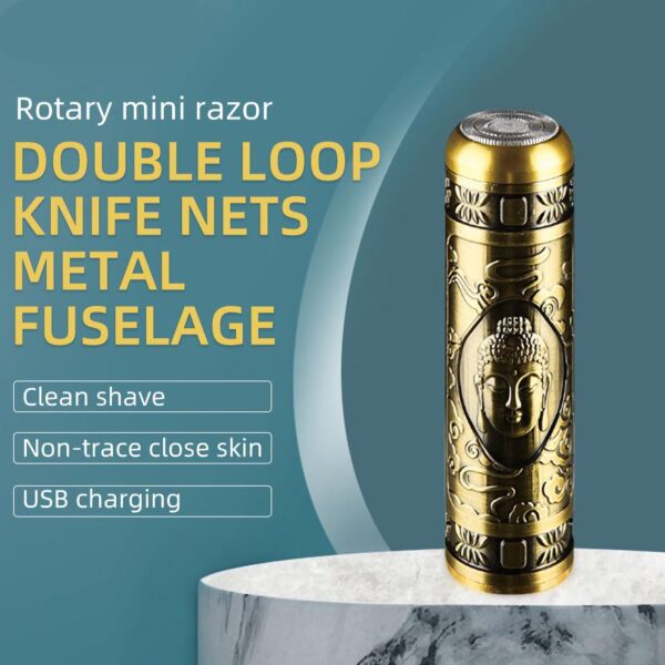 Rechargeable Waterproof Electric Shaver - Image 2