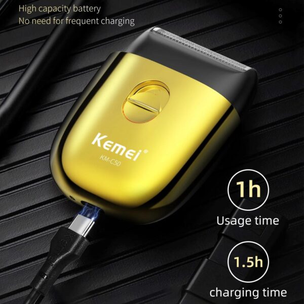 Mini USB Rechargeable Electric Shaver - Image 3