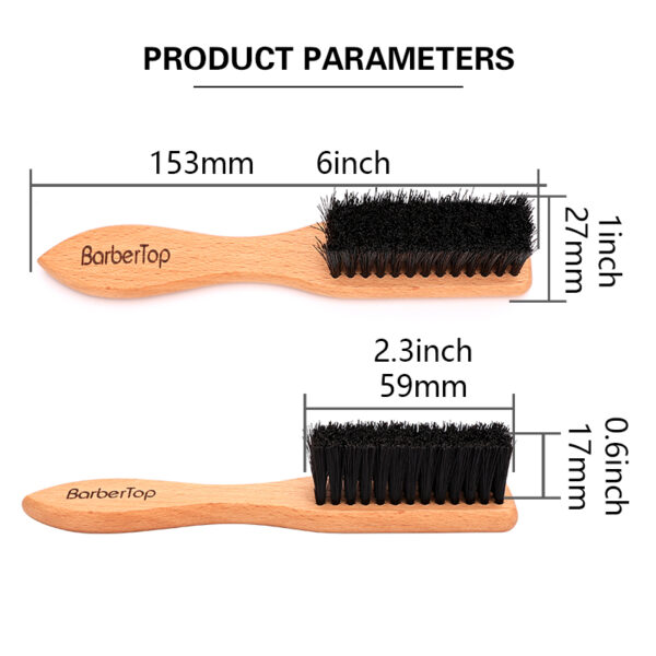Wooden Handle Beard Brush - Image 6
