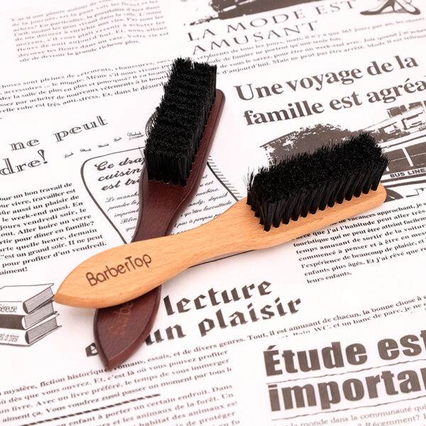 Wooden Handle Beard Brush - Image 4