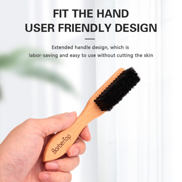 Wooden Handle Beard Brush - Image 3