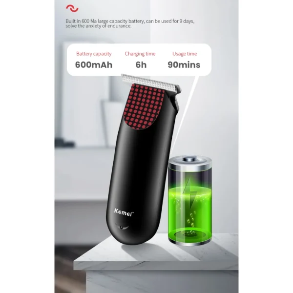 Compact Cordless Hair Clipper - Image 4