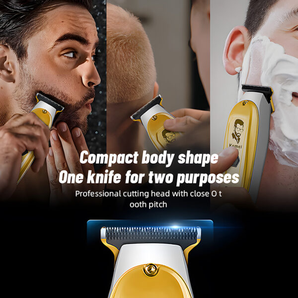 Professional Rechargeable Hair Trimmer for Men - Image 3