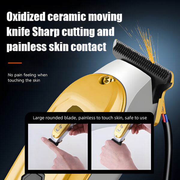 Professional Rechargeable Hair Trimmer for Men - Image 4