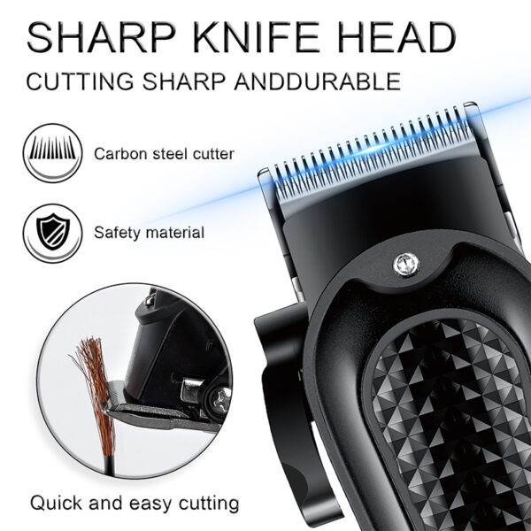 Rechargeable Cordless Beard Trimmer for Men - Image 2