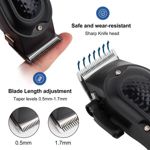 Rechargeable Cordless Beard Trimmer for Men - Image 4