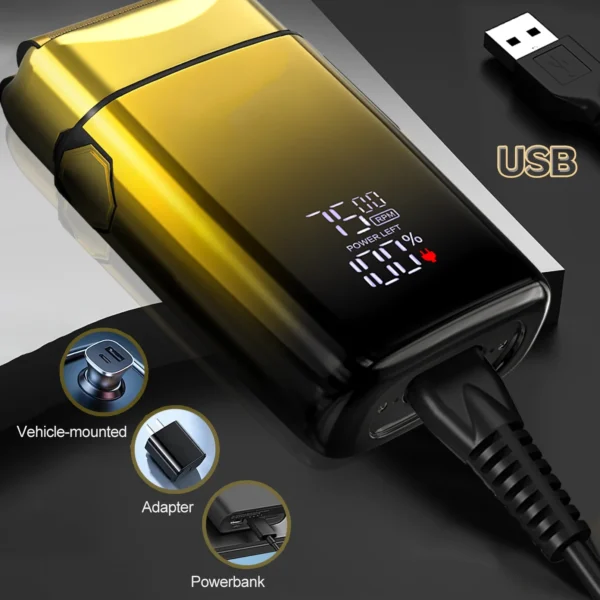 Electric Shaver – Rechargeable Hair & Beard Razor - Image 5