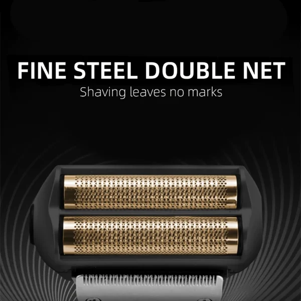 2 in 1 Rechargeable LCD Display Electric Shaver & Beard Trimmer - Image 3