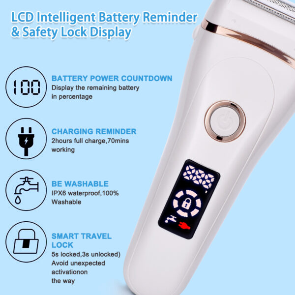 Electric Razor Painless Lady Shaver - Image 3