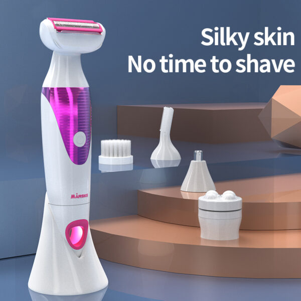 5-in-1 Portable Electric Hair Removal Epilator for Women - Image 2