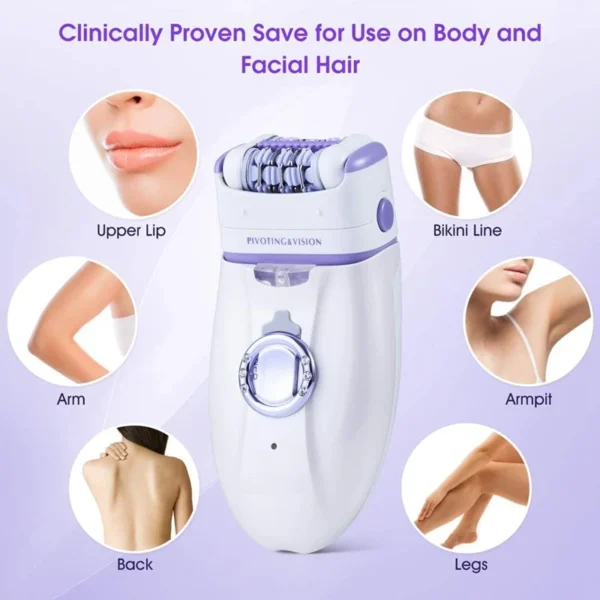 3-in-1 Electric Epilator and Shaver for Women - Image 2