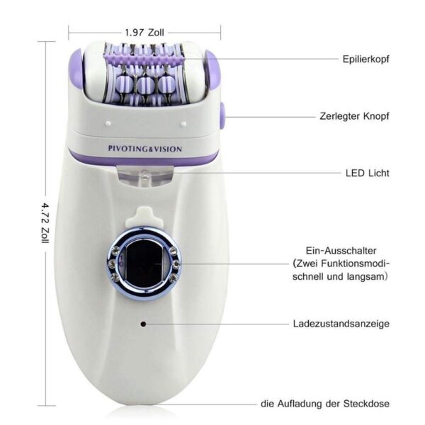 3-in-1 Electric Epilator and Shaver for Women - Image 6