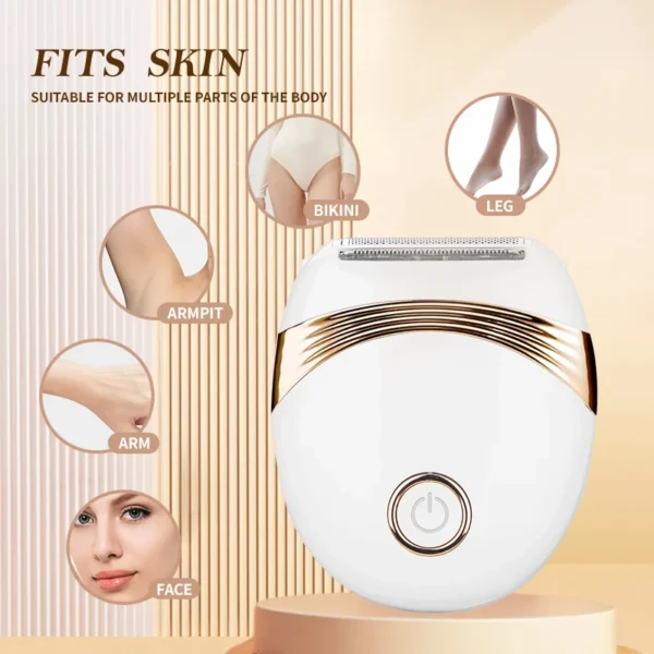 2-IN-1 Electric Hair Removal Epilator and Trimmer - Image 3