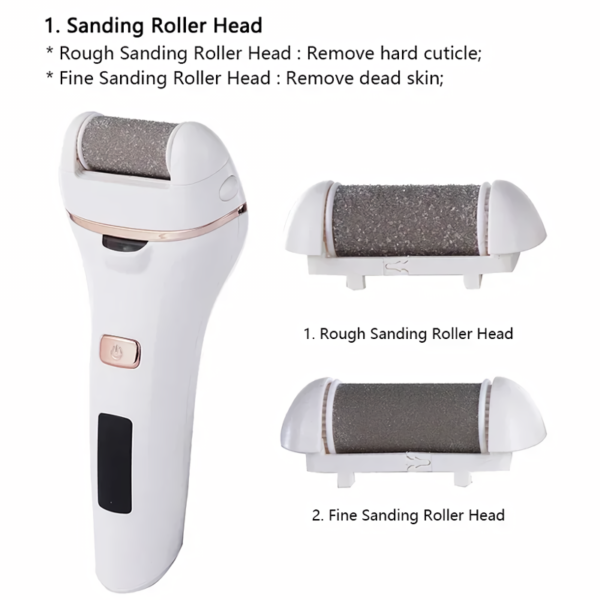 4-IN-1 Electric Lady Shaver and Foot Callus Remover - Image 2