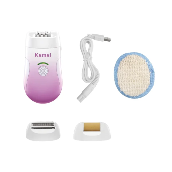 Rechargeable 3-in-1 Hair Removal Epilator - Image 6