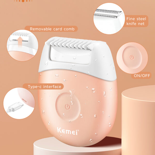Waterproof Electric Hair Shaver for Women - Image 2