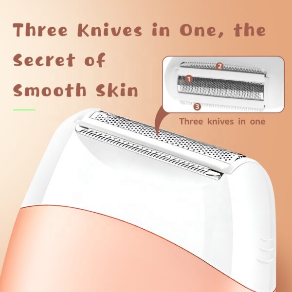 Waterproof Electric Hair Shaver for Women - Image 3