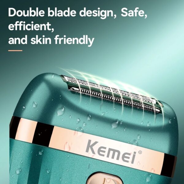 Portable Mini Rechargeable Women Body Hair Shaver - Image 4