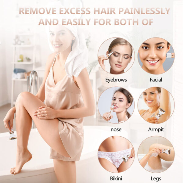 Electric Shaver & Epilator for Women - Image 3
