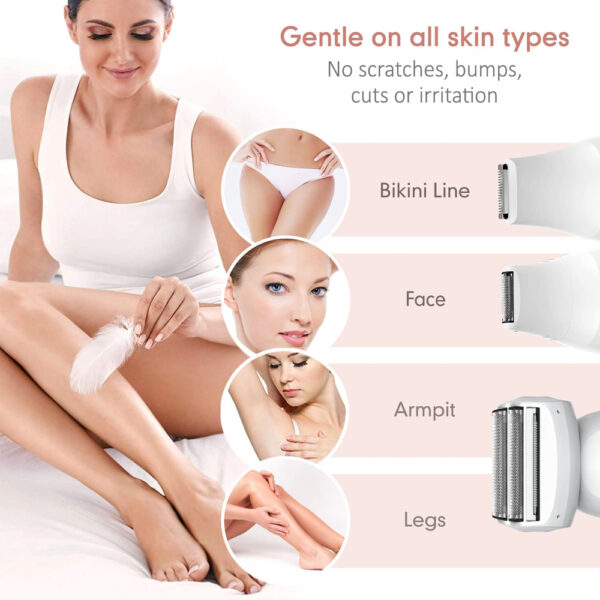 3-in-1 Electric Shaver for Women - Image 2