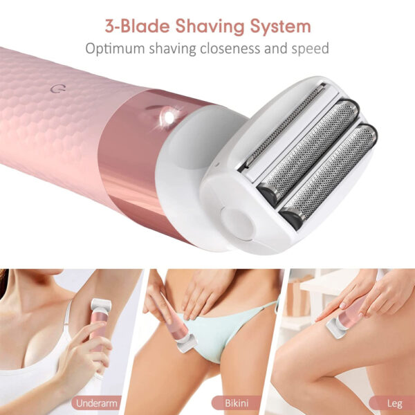 3-in-1 Electric Shaver for Women - Image 4