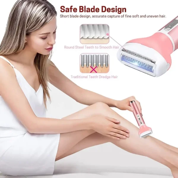 4-in-1 Electric Lady Shaver - Image 3