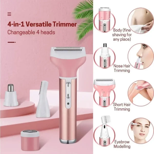 4-in-1 Electric Lady Shaver - Image 2