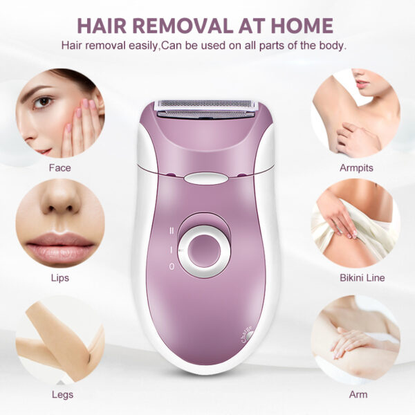 USB Rechargeable Female Epilator - Image 4