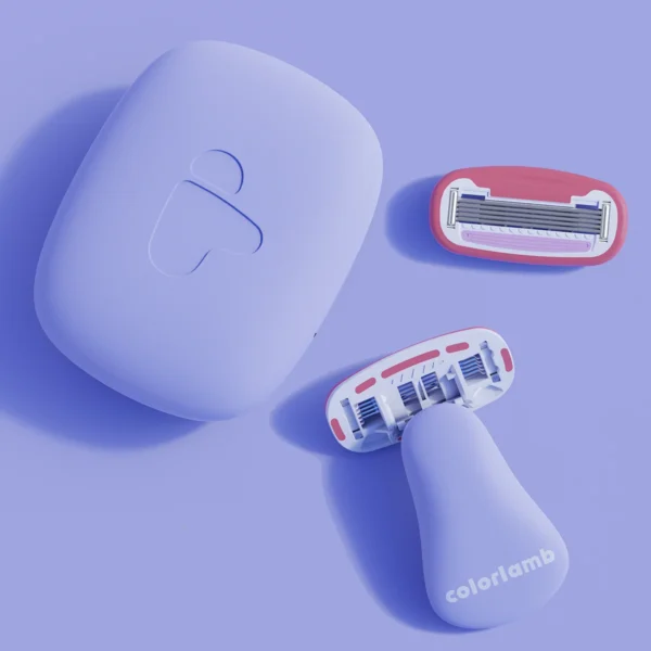 Portable Women's Shaving Razor Set - Image 4