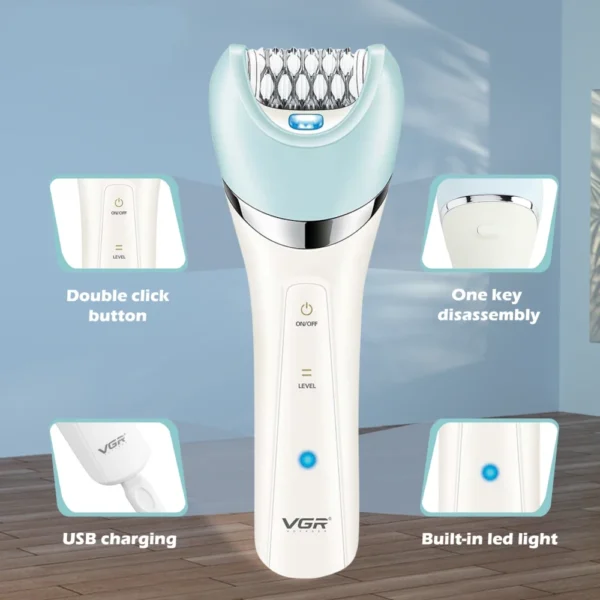 Professional Rechargeable 5-In-1 Electric Shaver & Grooming Kit - Image 2