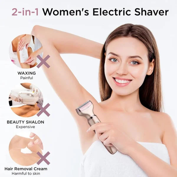 Professional 2-in-1 Electric Epilator for Women - Image 2