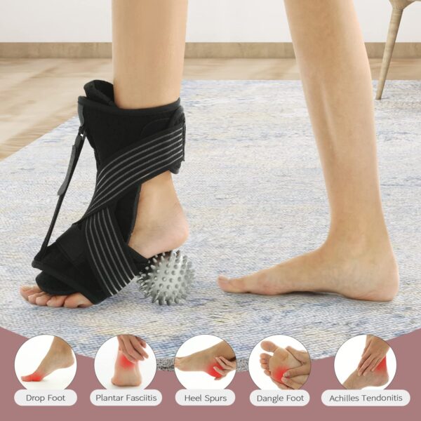 Adjustable Night Splint for Plantar Fasciitis Relief - Image 2
