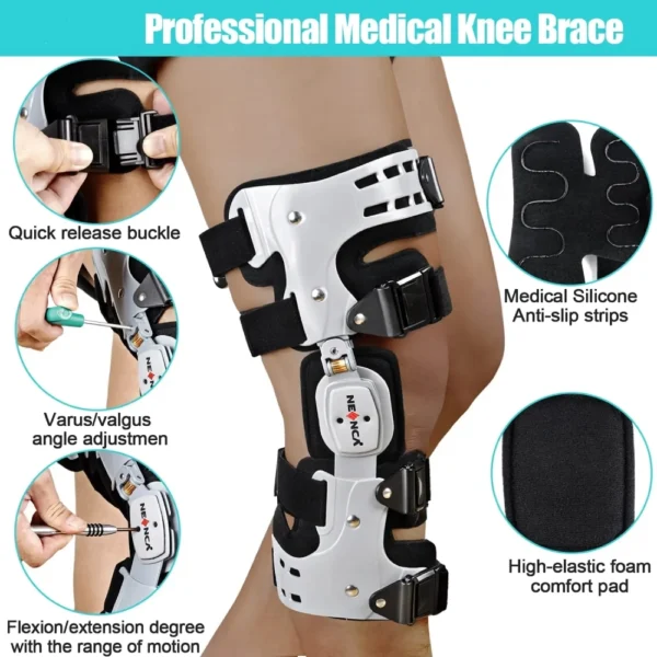 Adjustable ROM Knee Brace Hinged Stabilizer - Image 5