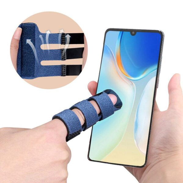Adjustable Finger Splint for Pain Relief and Support - Image 2
