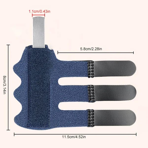 Adjustable Finger Splint for Pain Relief and Support - Image 6