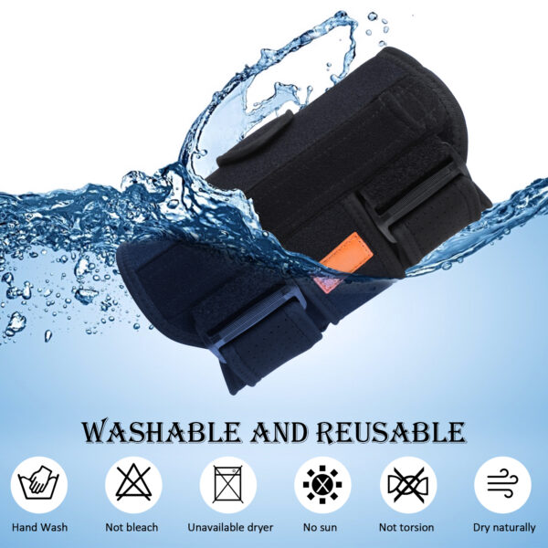 Elastic Compression Elbow Brace with Aluminum Strips Support - Image 8