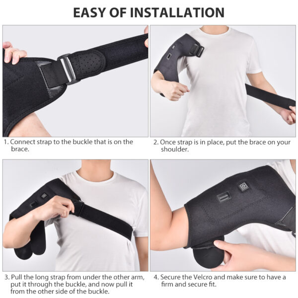 Electric Heat Therapy Shoulder Brace - Image 3